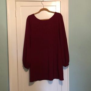 Lulu’s Maroon shift dress